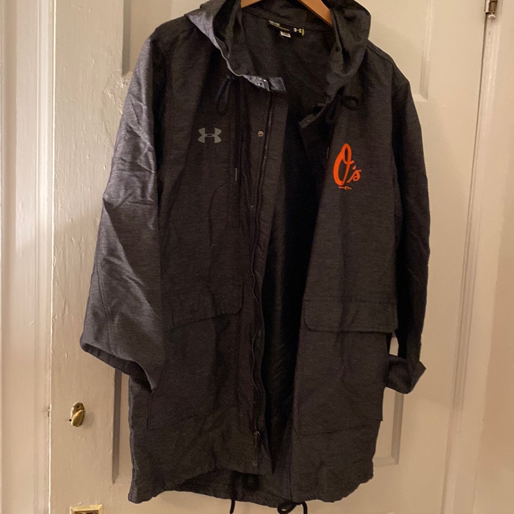 Baltimore Orioles Gray Under Armour Jacket, medium